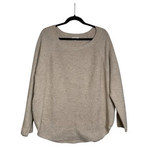 Maurices XXL Tan Gold Wool Knit Blend Sweater